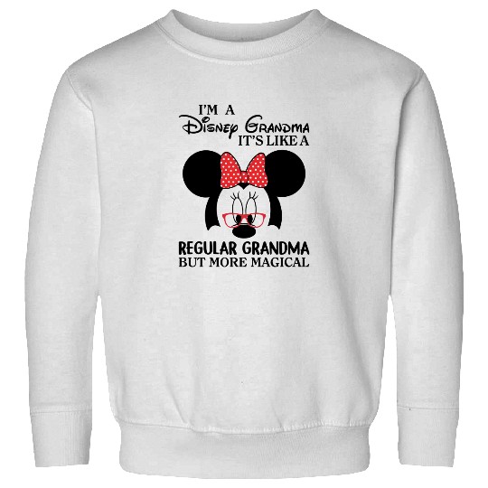Discover Disney Grandma Sweatshirts, I'm Disney Grandma It's Like a Regular Grandma But More Magical