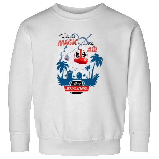 Discover Disney Skyliner Travel The World From Above Sweatshirts, Vacation Gifts