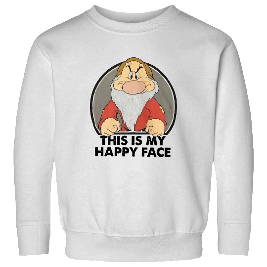 Disney Snow White Grumpy  Sweatshirts, Funny Grumpy Seven Dwarfs Sweatshirts,  Disneyland Vacation 2024 Trip Sweatshirts