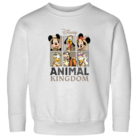 Disney Mickey Safari  Sweatshirts, Retro Disney Animal Kingdom Mickey Sweatshirts