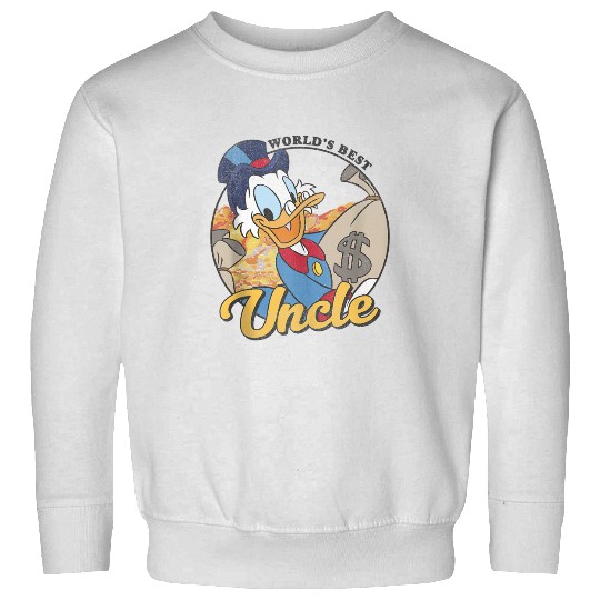 Disneys Ducktales Scrooge Mcduck World's Best Uncle Sweatshirts