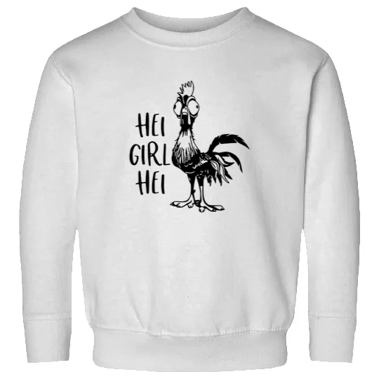 Hei Girl Hei Sweatshirts, Disney Moana Hei Hei T-Shir