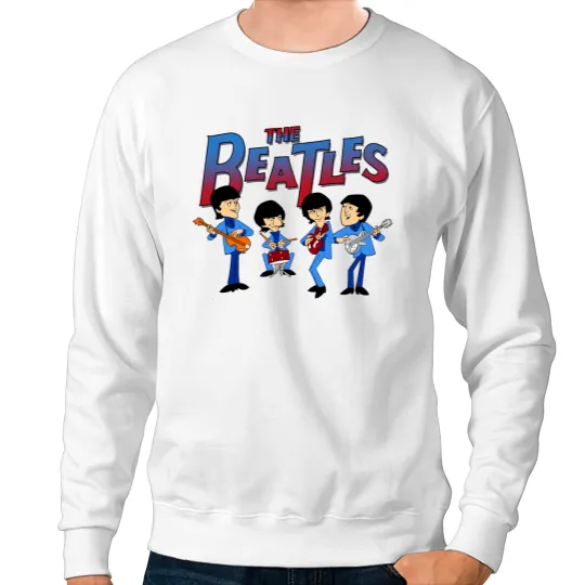 THE BEATLES SATURDAY MORNING CARTOON Sweatshirts version 3
