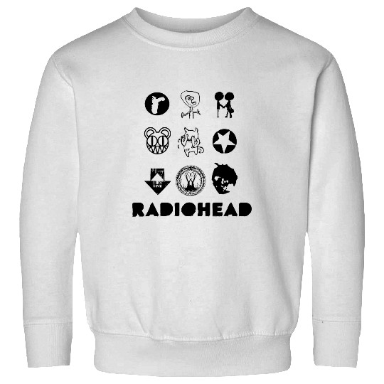 Radiohead Black Icon Sweatshirts