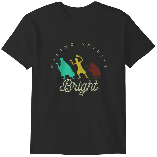 Making Spirits Bright Disney Christmas Baby T Shirts, Haunted Mansion