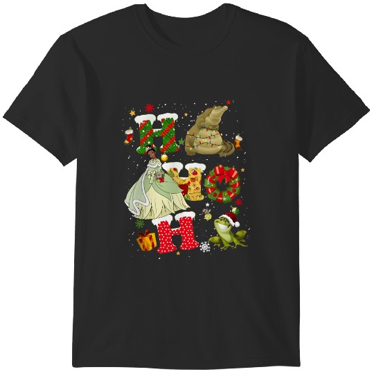 Disney The Princess and the Frog Christmas Vintage Baby T Shirts, Princess Tiana Christmas Baby T Shirts
