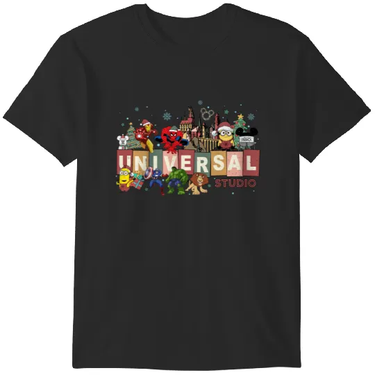 Universal Studios Christmas Baby T Shirts, Disneyland Christmas Baby T Shirts