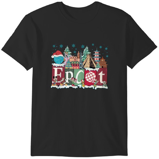 Epcot Christmas Baby T Shirts, Joy to the World, Disney Christmas Trip Baby T Shirts