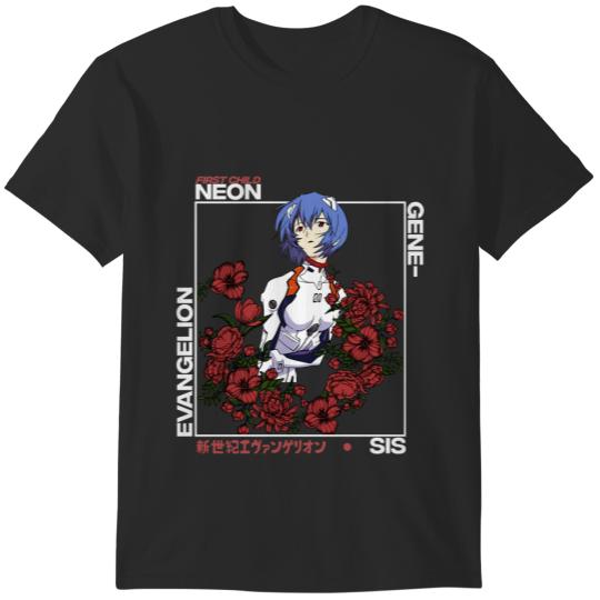 Rei Ayanami Evangelion Aesthetic T-Shirts
