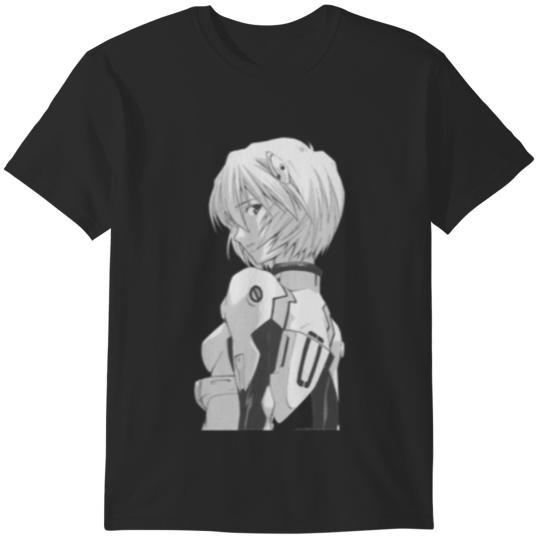 Rei Ayanami Evangelion Manga T-Shirts