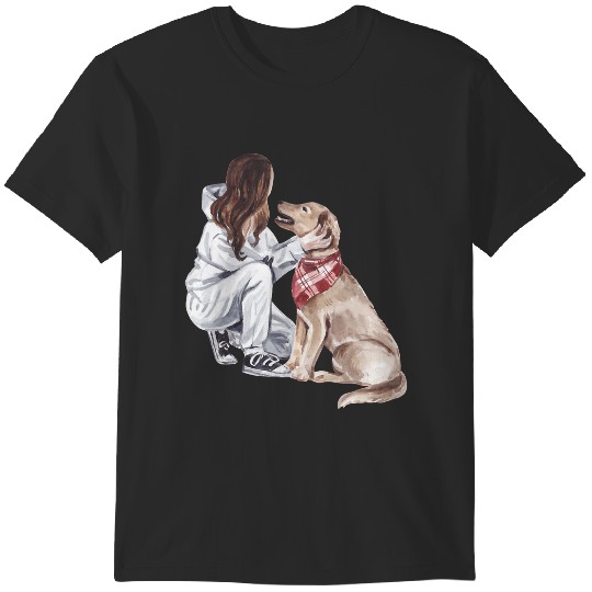 Discover Just a girl and her dog T-Shirts