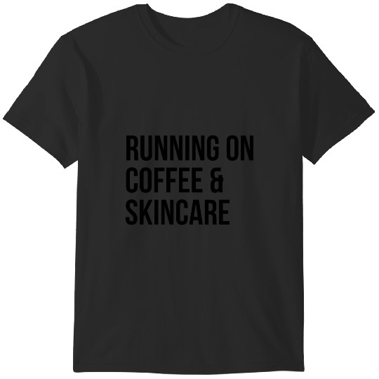 Discover Running on Coffee and Skincare Classic T-Shirts