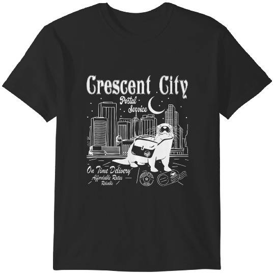 crescent city postal service messenger otter crescent city T-Shirts