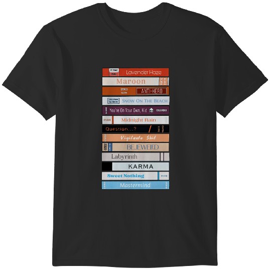 Discover Midnights Bookshelf Taylor Swifftts T-Shirts