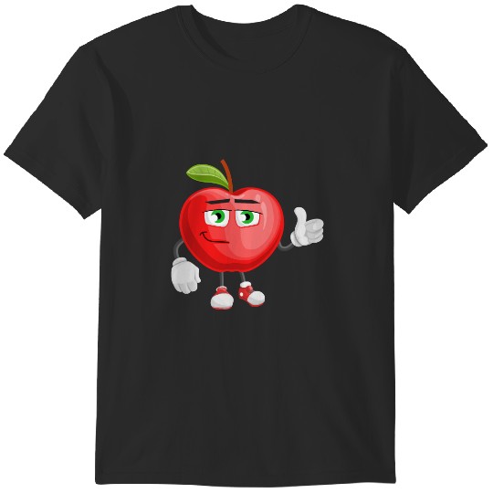 Discover Apple cartoonRelaxed Fit T-Shirts