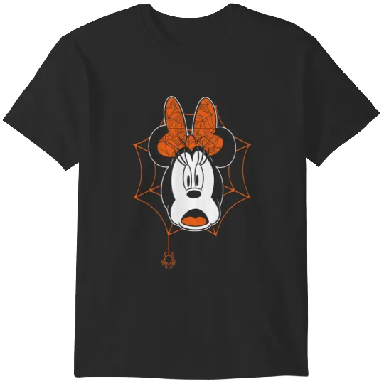 Disney Mickey And Friends Halloween Spooky Spider Minnie T-Shirts