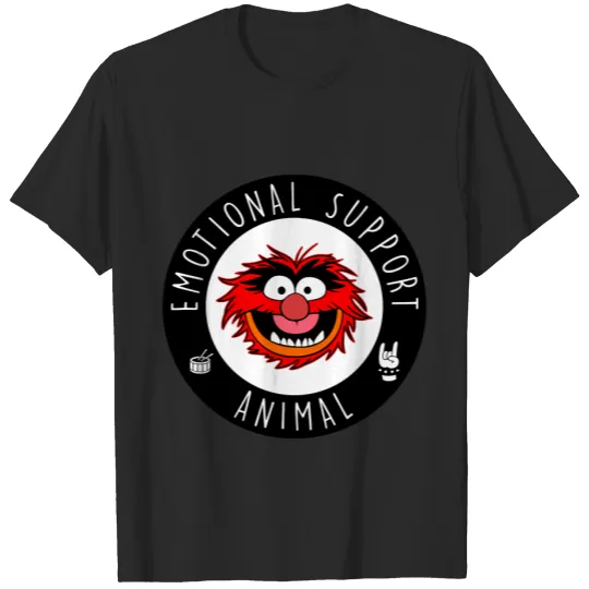 Muppets AnimalEmotional Support Animal Drummer T-Shirts