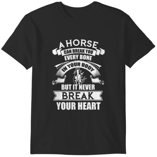 Proud of horse tee for equestrian who loves wild pony animal T-Shirts