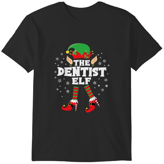The Elf Cute High Heels Matching Elf Squad Christmas T-Shirts