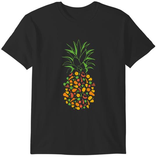PineappleMade Of Fruit Vegetable Food Drinks T-Shirts
