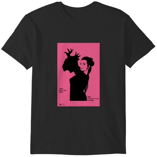 Discover Lola Flores Fondo Rosa Camiseta clásica T-Shirts