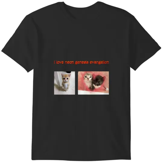 i love neons genesis evangelion T-Shirts
