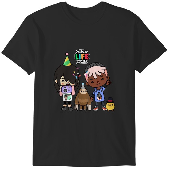 Birthday Toca Boca World Style T-Shirts