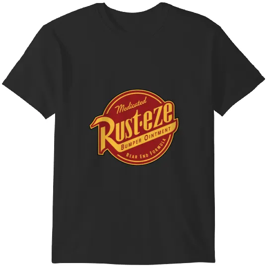 Discover disneyy pixarr Cars 2 Rusteze Ointment Logo Graphic T-Shirts
