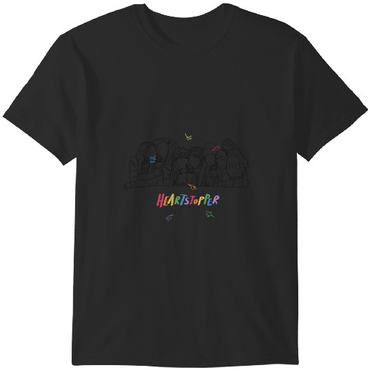 heartstopper gang rainbowActive T-Shirts