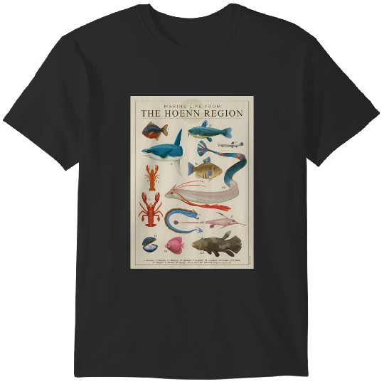 Marine Life from Hoenn T-Shirts