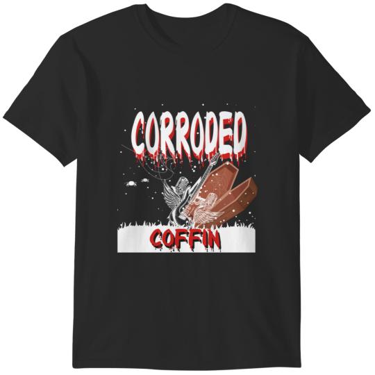 Corroded Coffin Band Tee,Munsons Band Shirt,Munson Shirt, Strange Things 4 Shirt, Corr T-Shirts