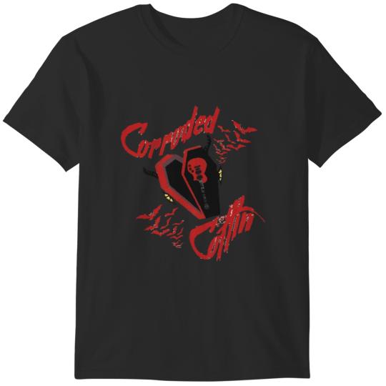 Corroded Coffin Band Tee, Corroded Coffin Band Shirt T-Shirts