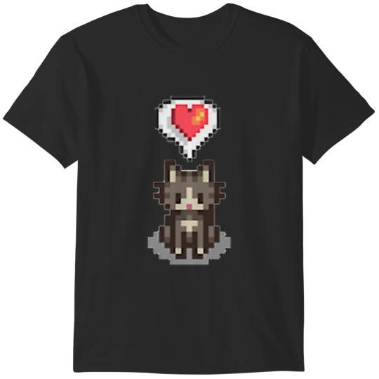 Stardew Valley Happy Grey CatStardew Valley Happy Grey Cat T-Shirts