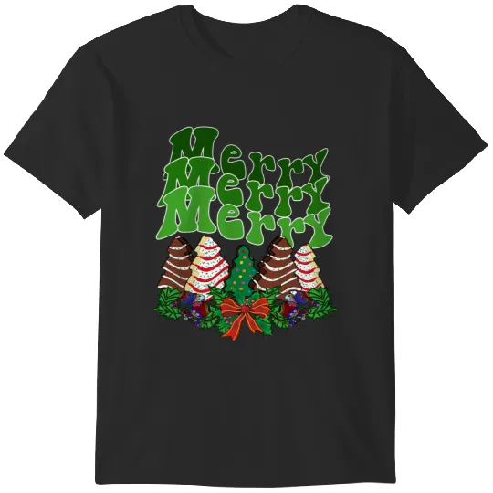 Little Debbie Tree cakes Merry T-Shirts