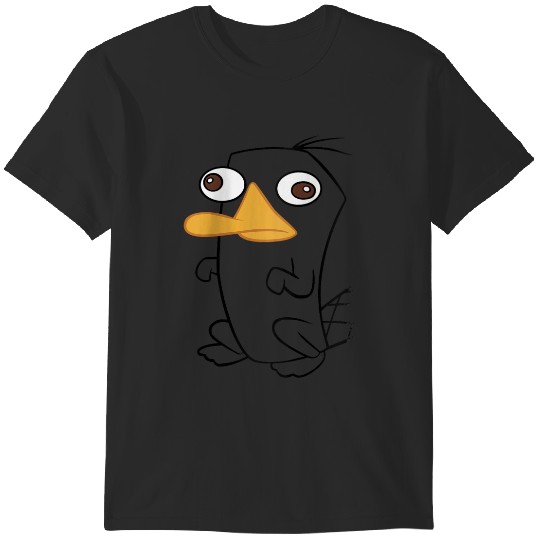 Disneys Phineas And Ferb Perry The Platypus Cute Portrait T-Shirts