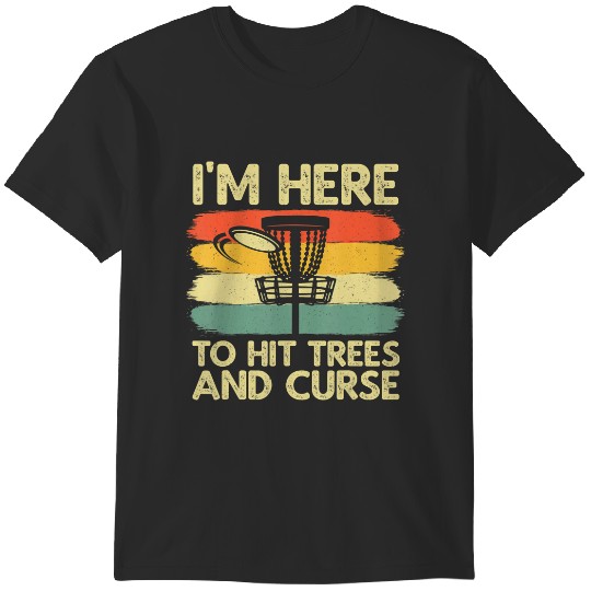 Discover cool disc golf for men women basket disc golf players lovers t T-Shirts