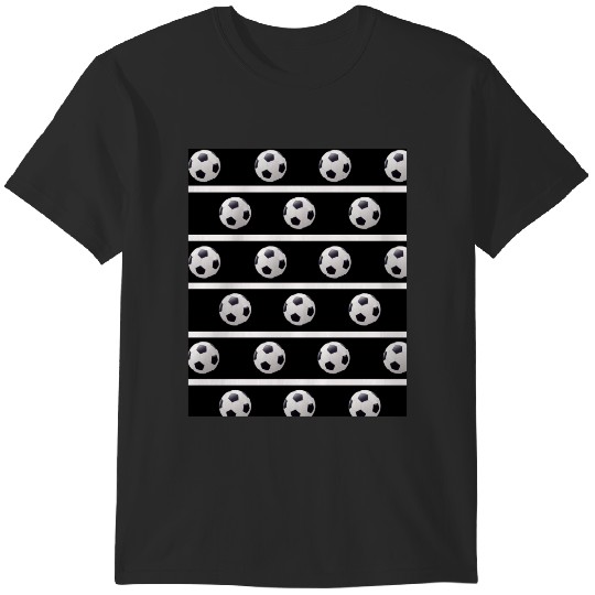 Discover Football Black _ White - FOOT0003 Graphic T-Shirts