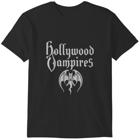 Discover Gifts For Music Fans Dark Red Vampires Light Blue Vintage Retro T-Shirts