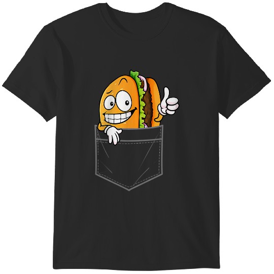 Discover cool hamburger for pocket burger cheeseburger T-Shirts