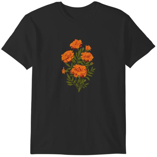 Marigold Flowers T-Shirts