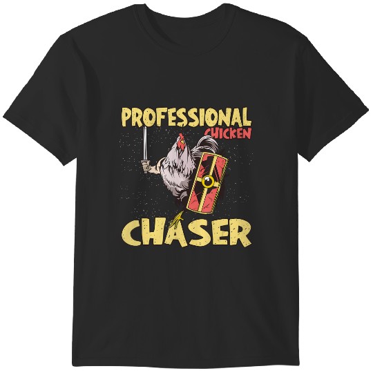 Discover chicken farmer professional chicken chaser t T-Shirts