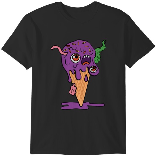 Discover Zombie Ice Cream Cone T-Shirts