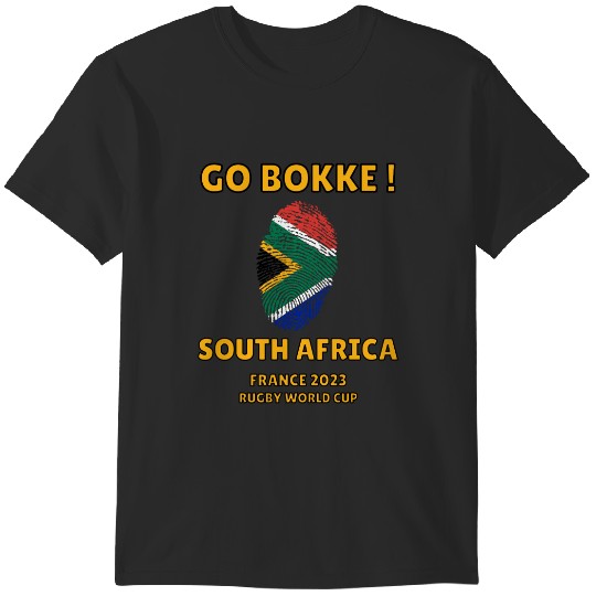 Discover RUGBY SPRINGBOK FAN DESIGN T-Shirts