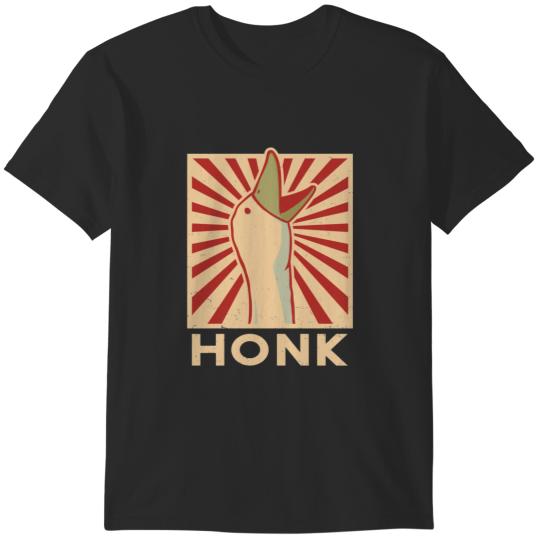 Discover Honk T-shirts - Black - XS - adult - unisex, Gift Honk T-shirts - Black - XS - adult - unisex