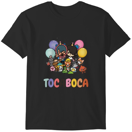 Gifts Idea Toca Boca Characters Baby Gifts For Birthday T-Shirts