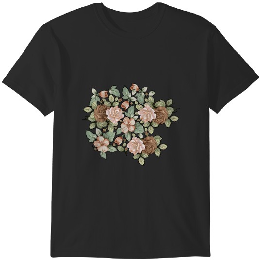 Discover Vintage Flowerpattern T-Shirts
