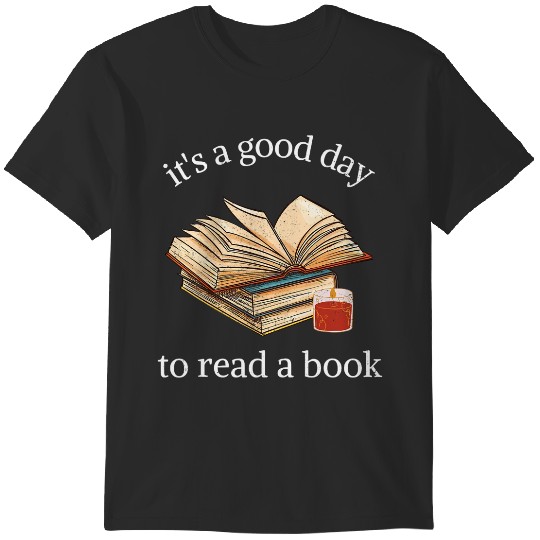 Discover Retro Books Its A Good Day To Read Books Reading Librarian 2 T-Shirts