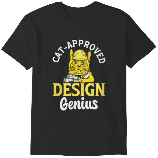 Discover Architect Cat Lover Architecture Engineer Kawaii Art 26 T-Shirts