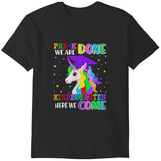 Discover PreK Graduation Magical Unicorn for Girls Graduate T-Shirts