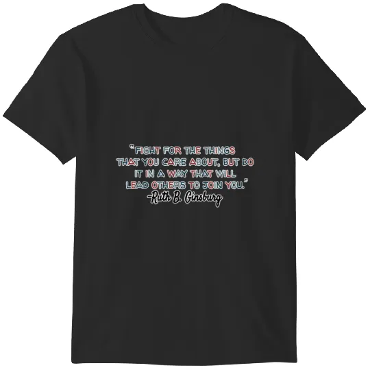 Discover ruth bader ginsburg quote with color T-Shirts